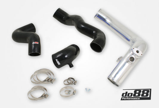 do88 SAAB 9-3 99-02 T7 Pressure Pipe w/Black Hoses