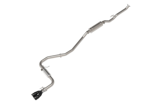 aFe POWER Takeda 2.5in 304 SS Cat-Back Exhaust w/ Black Tips 22-25 Honda Civic L4-2.0L