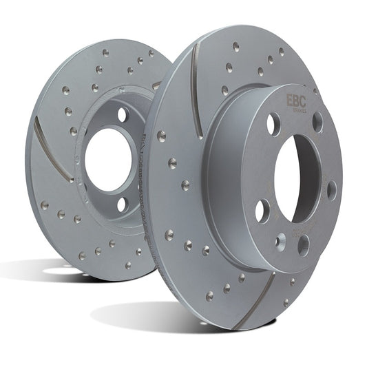 EBC 01-05 Acura EL (Canada) 1.7 GD Sport Rear Rotors
