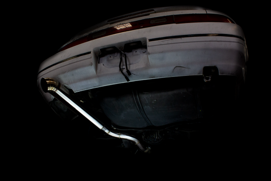 ISR Performance Series II - EP Single Tip Blast Pipe Exhaust Non Resonated- 89-94 Nissan 240sx (S13)