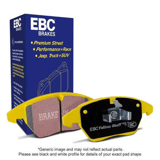 EBC 00-05 Volkswagen Beetle 2.0 Yellowstuff Front Brake Pads