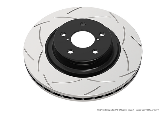 DBA 2018+ Subaru Forester SK 2.5L Front T2 Slotted Street Series Rotor