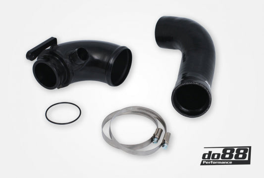 do88 VAG 1.8/2.0 TSI (MQB) Turbo Inlet Pipe Black Hose OEM Turbo OEM Airbox
