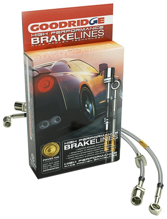 Goodridge 04-06 Cadillac CTS-V (w/Brembo Brakes) Stainless Steel Brake Line Kit