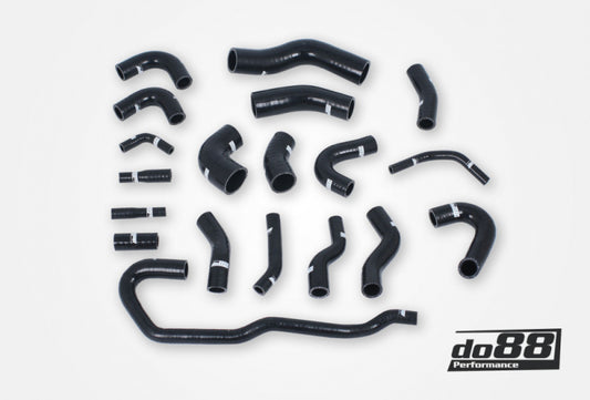 do88 02-04 Audi RS6 4.2L BiTurbo (C5) Coolant Hoses - Black
