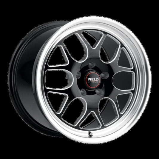 Weld Solana Drag 20x10 / 6x135 BP / ET38 / 6.99in BS / 87.1 Dia - Gloss Black MIL Wheel