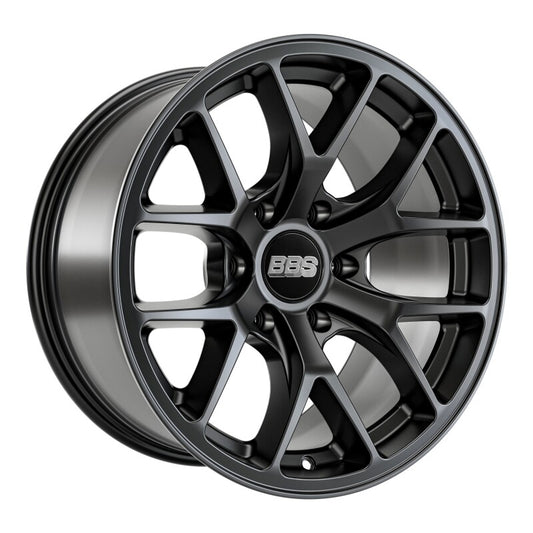 BBS TS-P 18x9in - 6x139.7 - 106.1 CB - ET0 - Satin Black Wheel
