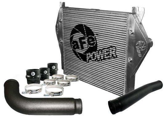 aFe Bladerunner 3 inch Black Intercooler Hot and Cold Side Tubes Dodge Diesel Trucks 94-02 L6-5.9