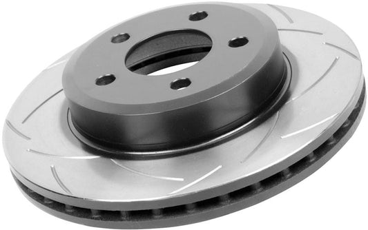 DBA 02-09 Subaru WRX / 02-07 STi 10 Stud Hole Rear Slotted Street Series Rotor