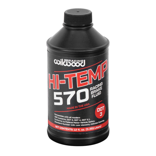 Wilwood 570 Brake Fluid - 12 oz Bottle (ea)