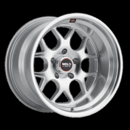 Weld Solana 22x9.5 / 6x135 BP / ET25 / 87.1mm Bore - Gloss Silver Machined Wheel